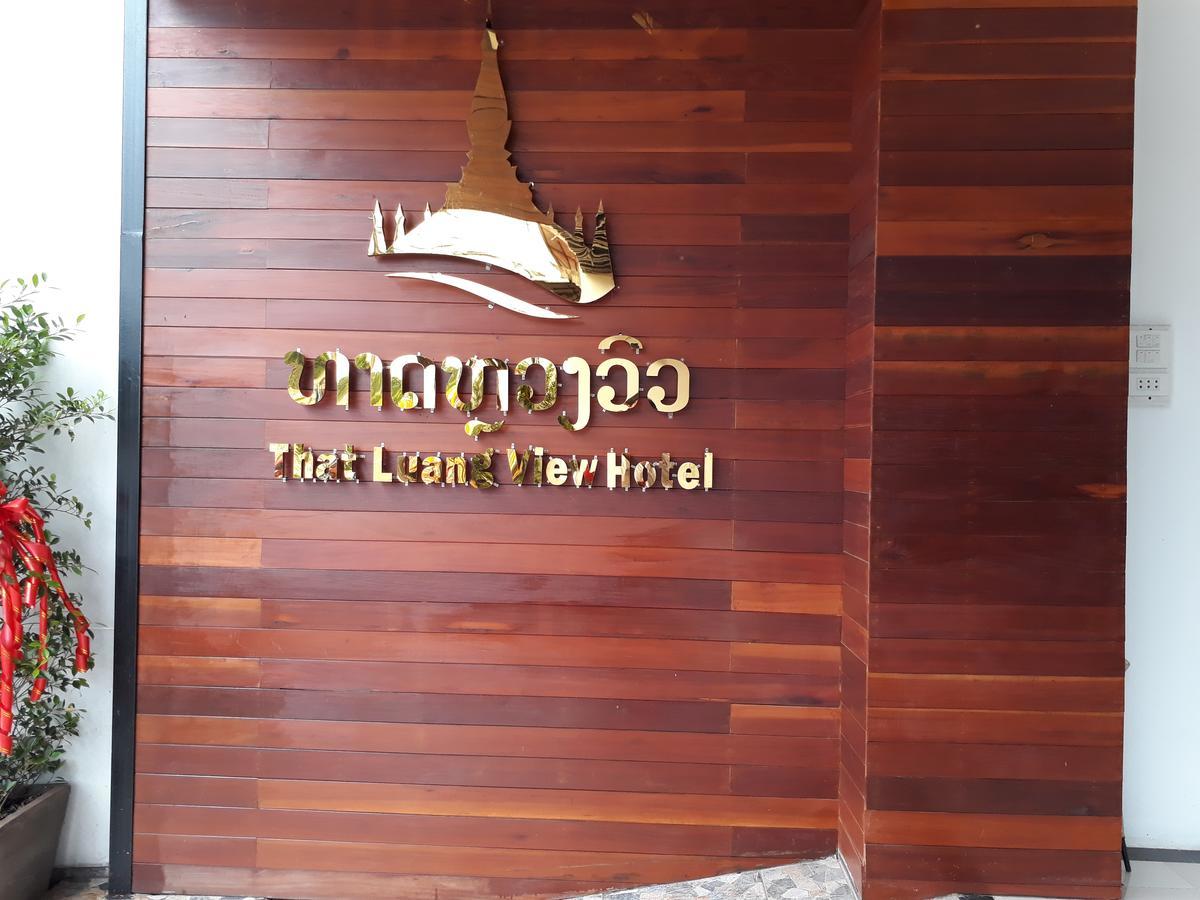 Thatluangview Hotel Vientiane Exterior photo